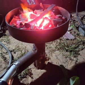 Homemade forge heavy